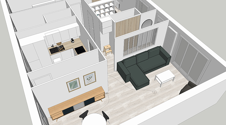 3D amenagement interieur